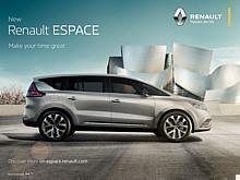 Werbung für den Renault Espace.  Foto:Auto-Medienportal.Net/Renault